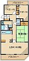 フィール天神町2号館3階13.7万円