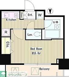 間取図画像 ワンルーム