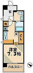 リコ・コリーナ 1Kの間取図画像