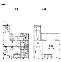 アプローズ 1SKの間取図画像