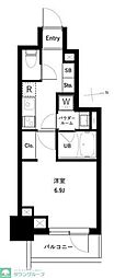URBANPARKタカイド 1Kの間取図画像