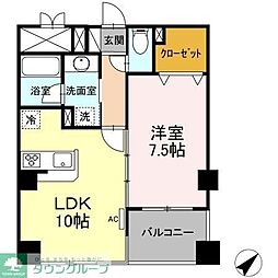ブリランテ 1LDKの間取図画像