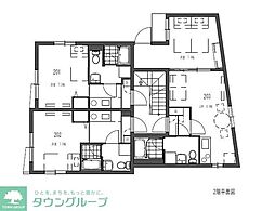 世田谷区給田4丁目マンション ワンルームの間取図画像