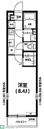 リブリ・エスペランサ 1Kの間取図画像