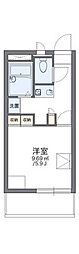 レオパレスヴィラ・スペランツァ 1Kの間取図画像