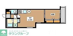 (仮称)ミリアビタ船橋 1LDKの間取図画像