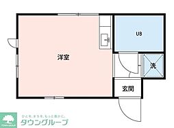 エムズ東船橋 ワンルームの間取図画像