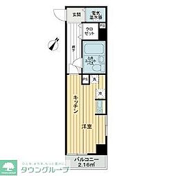 ライオンズマンション大塚第2 ワンルームの間取図画像