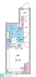 Genovia池袋 1Kの間取図画像