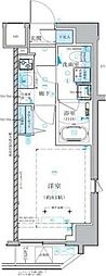 ベルシード池袋本町 1Kの間取図画像