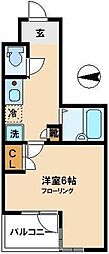 アーバイル池袋イースト 1Kの間取図画像