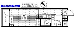 ステージグランデ新桜台 1Kの間取図画像