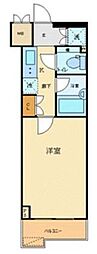 ルーブル練馬弍番館 1Kの間取図画像