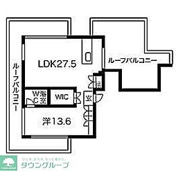 ビアティチュード 1LDKの間取図画像