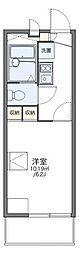 レオパレスビバ上板橋 1Kの間取図画像