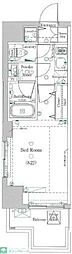 DIPS小竹向原 1Kの間取図画像