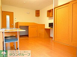 関東鉄道常総線 寺原駅 徒歩8分の賃貸アパート 1階1Kのリビング/ダイニング