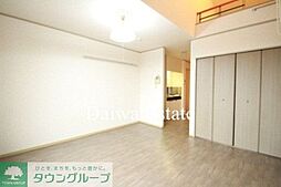 クレストA 2階ワンルームのリビング/ダイニング