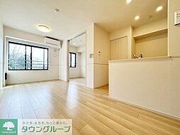 京王相模原線 稲城駅 徒歩19分の賃貸アパート 2階1LDKのリビング/ダイニング