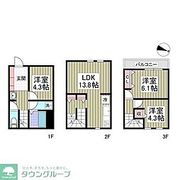 間取図画像 3SDK
