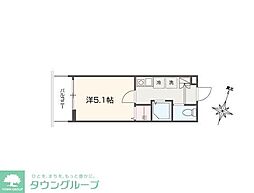 さいたま市南区四谷2丁目アパート 1Kの間取図画像