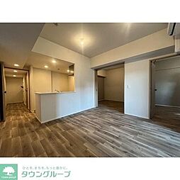 都営新宿線 菊川駅 徒歩9分の賃貸マンション 5階2LDKのリビング/ダイニング