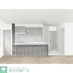 ドゥーエ向島II 1101 11階1LDKのリビング/ダイニング