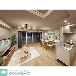 ラグゼナ平井ノース 507 5階1LDKのリビング/ダイニング