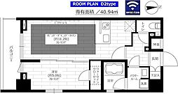 グランドコンシェルジュ吾妻橋 1LDKの間取図画像