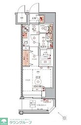 GRANDVANPREMIUM新小岩 1Kの間取図画像