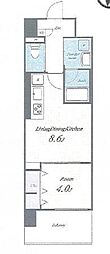 BENIMACHI ONE 1LDKの間取図画像