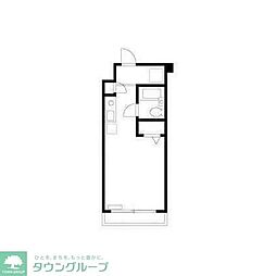 プレミアムフジタ ワンルームの間取図画像