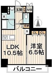 NSTbuilding3 1LDKの間取図画像