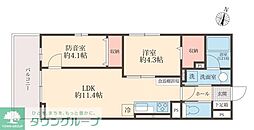 Ｌｉｂｅｒｔｅ井草 301 3階2LDKの間取り