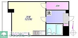 S・吉祥寺 ワンルームの間取図画像