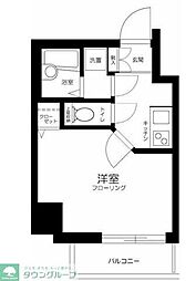 FUTIVAL上石神井駅前通り 1Kの間取図画像