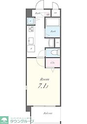 EsperanzaBABE 1Kの間取図画像