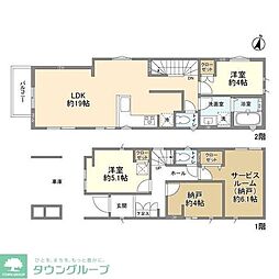 Kolet国分寺高木町#03 1階3SLDKの間取り