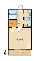 フォワード大塚 1Kの間取図画像