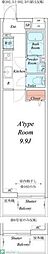 東武伊勢崎線 草加駅 徒歩13分の賃貸マンション 1階1Kの間取り