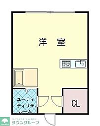 間取図画像 ワンルーム