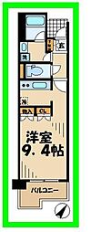 間取図画像 1K