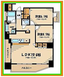 間取図画像 1SLDK