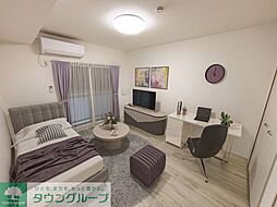 JR南武線 谷保駅 徒歩6分の賃貸アパート 1階1Kのリビング/ダイニング