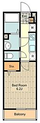 リブリ・iRay2 1Kの間取図画像