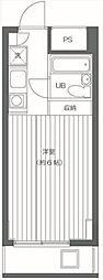 SKKビル ワンルームの間取図画像