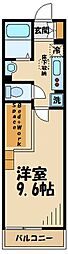 エクセル聖蹟桜ヶ丘 1Kの間取図画像