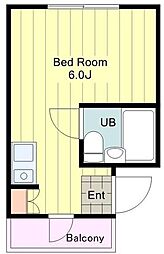 間取図画像 ワンルーム