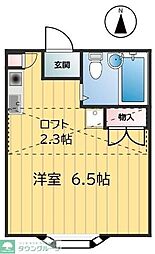 シエナ ワンルームの間取図画像