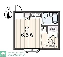 シエナ ワンルームの間取図画像